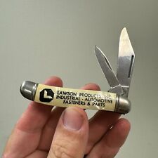Vtg IMPERIAL 2 Blade Pocket Knife Advertising LAWSON PRODUCTS Industrial Fastner picture