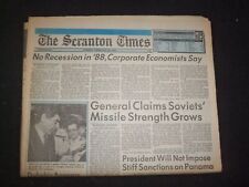 1988 FEB 29 THE SCRANTON TIMES NEWSPAPER-SOVIETS' MISSILE STRENGTH GROWS-NP 8331 picture