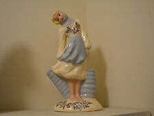 Rare vintage Hedi Schoop Swedish Norwegian Lady Vase Statue, Made in Hollywood picture