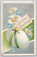 Postcard Easter Greetings Embossed Divided Back c1910 picture
