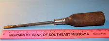 Vintage Oval Wood Handle Western Auto Flat Screwdriver Hand Tool picture