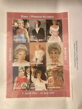 Princess Diana stamp sheet Stamp Collectors picture
