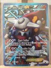 Heatran EX 109/116 Plasma Freeze Full Art Ultra Rare Holo Pokemon Card picture