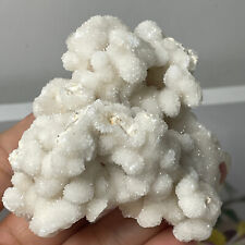 132g Natural white calcite crystal mineral samples 65* picture