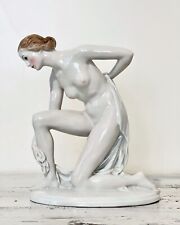 1930’s Karl Lysek Rosenthal Nude Woman 