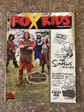 Fall 1998 Totally Fox Kids Club Network Magazine Mystic Knights picture