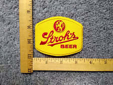 1 AWESOME STROH'S BEER IRON ON PATCH   picture