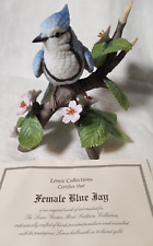 Lenox Female Bluejay Fine Porcelain Garden Bird Collection Figurine Statue w COA picture