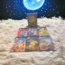 Vintage Disney's Aladdin Six New Adventures Hardcover Chapter Books 6 Set w/Box picture