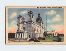 Postcard Basilica Of St. Mary Minneapolis Minnesota USA picture