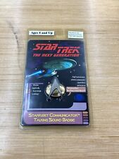 STAR TREK 1996 Star Trek The Next Gen Communicator Talking Magnet Badge NEW  picture