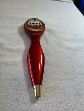 Amstel Light Red Beer Tap Handle 11 Inches #72 picture