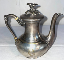 Antique Christofle Silver Plated Small Water - Cream Pitcher 6