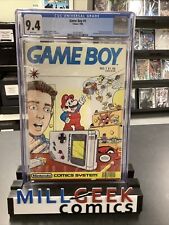 Game Boy #1 CGC 9.4 White Pages 1st Series Rare Valiant Comics 1990 Nintendo picture