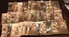Lot of (39) Antique WW1 French Soldiers Colorized RomancePost Cards (1914-1918) picture