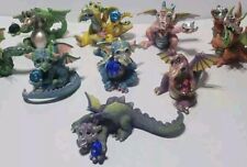 Lot 9x Franklin Mint Mood Dragons Lucky Huffy Sneaky Cocky Coy Dreamy Guilty NM picture