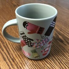STARBUCKS 2017 - Mittens Mug Cup - Limited Edition 12 Oz Winter Gear Snow Stuff picture