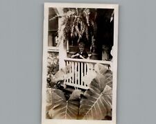Antique 1940's Hanging Out On the Porch - Black & White Photography Photos picture