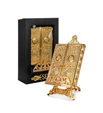 Large Size Gold Color Kaaba Door Quran Container,Islamic Book Container,Gift picture