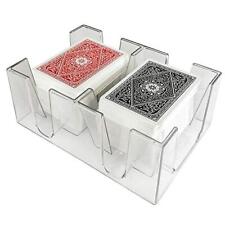 Yuanhe 6 Deck Clear Canasta Playing Card Tray picture