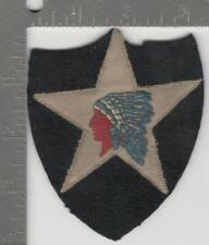 Pre WW 2 US Army 2nd Infantry Division Layered Wool Patch Inv# K0208 picture