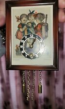 Vintage 1970s E. Hummel Wind Up Clock 9635 With Key Made In Germany Ars Sacra picture