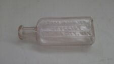 Vintage Bottle-Thomas Woodliff Druggist, Virginia City, Nevada (5x2 inches tall) picture