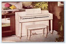 c1960 Wurlitzer Piano Model 2400 Davis Company Las Vegas Nevada Vintage Postcard picture