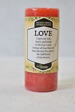 Coventry Creations Blessed Herbal Affirmation Love Candle Red  40 Hour Burn picture