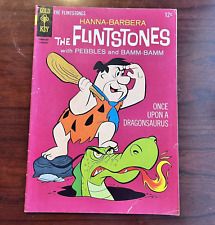 The Flintstones #32 Gold Key Comics 1966 W/ Pebbles and Bamm-Bamm Hanna-Barbera picture
