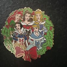 Disney 2004 Christmas Wreath 5 Princesses PIN picture
