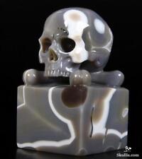 Oct 19, 2014 ACSAD (A Crystal Skull a Day) - Outside the Box - Agate Carved picture