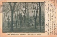 Westfield MA Massachusetts, Methodist Church, Vintage Postcard picture