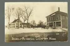 Leeds Junction MAINE RP c1910 GENERAL STORE nr Lewiston Monmouth GHOST TOWN 2 picture