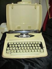 Vintage Portable Royal eldorado Typewriter /Yellow picture