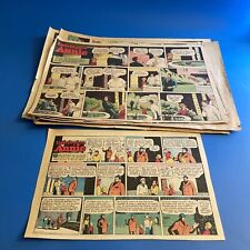 1938-65 Little Orphan Annie Newspaper Color Half Page Mixed Dates Mostly 51’ MR picture