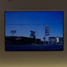 Vtg Film Slide 1965 Las Vegas Thunderbird Hotel Cars Street Scene Kodachrome picture