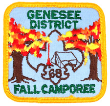 1968 Fall Camporee Genesee District Seneca Council Patch New York NY Boy Scouts picture