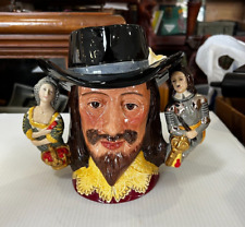 Royal Doulton _ King Charles I _ Large 7 Inch Toby Jug D 6917 picture
