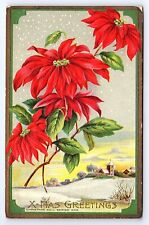 Postcard X-Mas Greetings Christmas Bell Series 406 picture