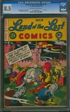 LAND OF THE LOST COMICS #9 (1948) ⭐ CGC 8.5 ⭐ Rare Golden Age EC Comic picture