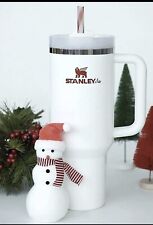 Stanley Mistletoe Twist Quencher Limited Edition Flowstate Tumbler 40OZ In Hand picture