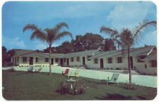 Lakeland FL White Swan Motor Lodges Motel 1950s Postcard Florida picture