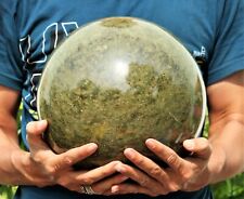Huge 25cm Green Vesuvianite Crystal Quartz Healing Energy Stone Sphere Globe picture