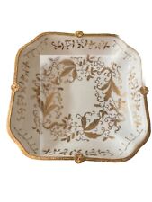 Vintage Lenwile #7997 White Porcelain Gold Trim Trinket picture