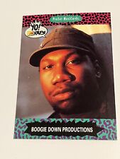 1991 ProSet MusiCards Yo MTV Raps Boogie Down Productions #10 Trading Card picture