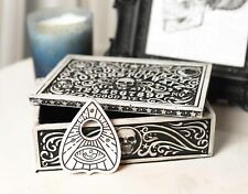 Ouija Spirit Board Scrying Trance Skull Decorative Jewelry Box with Planchette picture