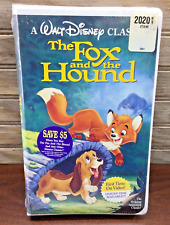 Vintage Walt Disney Black Diamond Classics THE FOX AND THE HOUND VHS 2041 SEALED picture