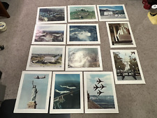 Vintage 1969 U.S. Air Force Lithograph Series #6 Set of 12 Posters 22