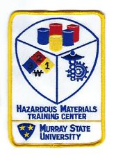 Murray State University KY Kentucky Hazardous Materials Training Center patch picture